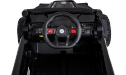 Pojazd elektryczny dla dzieci Madman UTV-MX Buggy, czarny