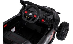 Pojazd elektryczny dla dzieci Madman UTV-MX Buggy, czarny