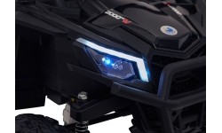 Pojazd elektryczny dla dzieci Madman UTV-MX Buggy, czarny