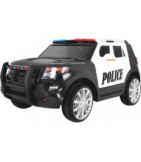 Samochód elektryczny dla dzieci SUV Police z pilotem