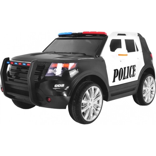 Samochód elektryczny dla dzieci SUV Police z pilotem