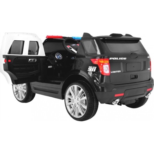 Samochód elektryczny dla dzieci SUV Police z pilotem
