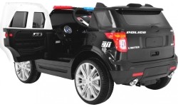 Samochód elektryczny dla dzieci SUV Police z pilotem
