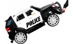 Samochód elektryczny dla dzieci SUV Police z pilotem
