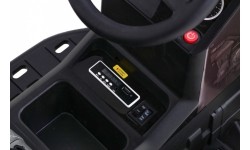 Traktor Titanium z przyczepą, czerwony