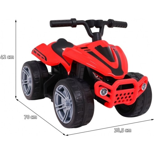 Quad Little Monster, czerwony