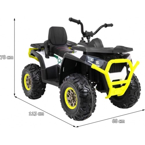 Quad ATV Desert White
