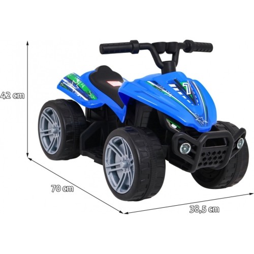 Quad elektryczny Little Monster, niebieski