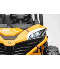 Pojazd elektryczny Buggy FASTER, żółty