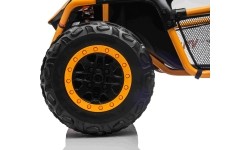Pojazd elektryczny Buggy FASTER, żółty