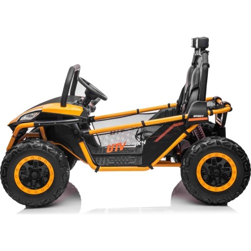 Pojazd elektryczny Buggy FASTER, żółty
