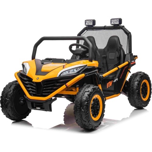 Pojazd elektryczny Buggy FASTER, żółty