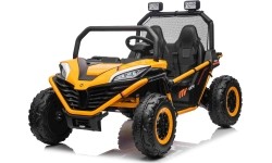 Pojazd elektryczny Buggy FASTER, żółty