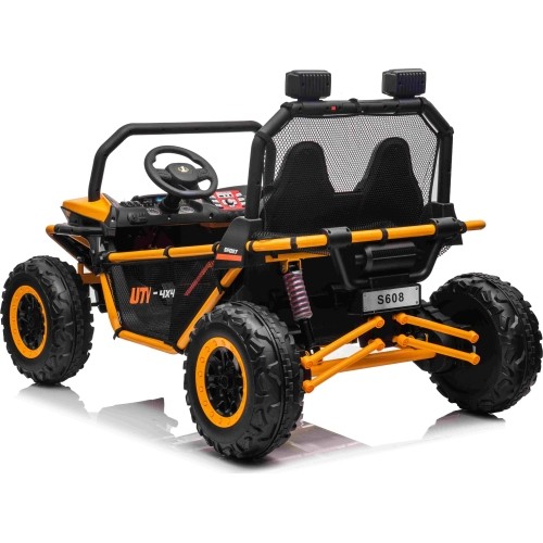 Pojazd elektryczny Buggy FASTER, żółty