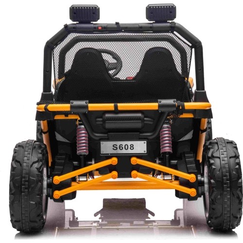 Pojazd elektryczny Buggy FASTER, żółty
