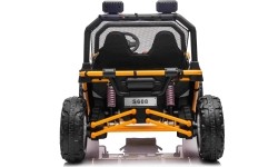 Pojazd elektryczny Buggy FASTER, żółty