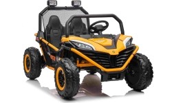 Pojazd elektryczny Buggy FASTER, żółty