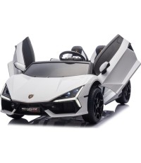 Pojazd elektryczny Lamborghini Revuelto XL STRONG, biały