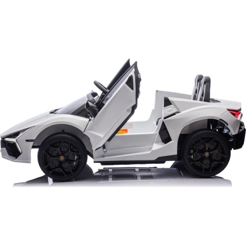 Pojazd elektryczny Lamborghini Revuelto XL STRONG, biały