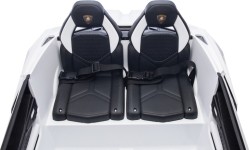 Pojazd elektryczny Lamborghini Revuelto XL STRONG, biały