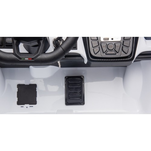 Pojazd elektryczny Lamborghini Revuelto XL STRONG, biały