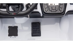 Pojazd elektryczny Lamborghini Revuelto XL STRONG, biały