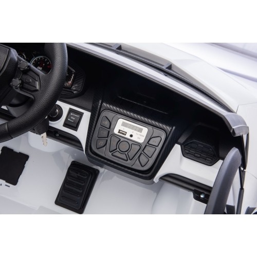 Pojazd elektryczny Lamborghini Revuelto XL STRONG, biały
