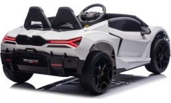 Pojazd elektryczny Lamborghini Revuelto XL STRONG, biały