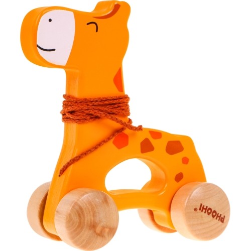 Wooden Giraffe Rider