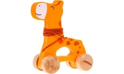 Wooden Giraffe Rider