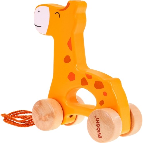 Wooden Giraffe Rider