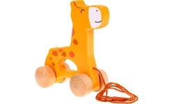 Wooden Giraffe Rider