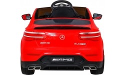 Pojazd elektryczny Mercedes Benz GLC63S, czerwony