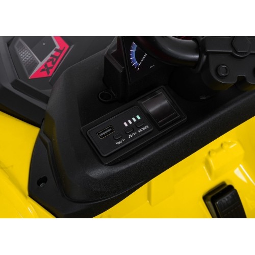 Quad Sport TX ATV, żółty