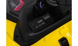 Quad Sport TX ATV, żółty