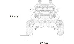OFF ROAD Prędkość pojazdu Różowy