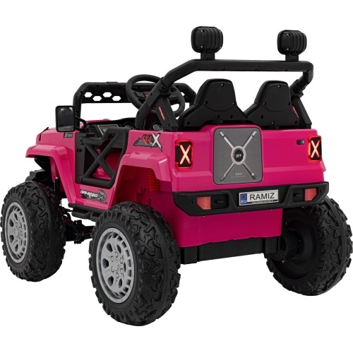 OFF ROAD Prędkość pojazdu Różowy