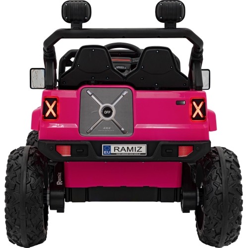 OFF ROAD Prędkość pojazdu Różowy