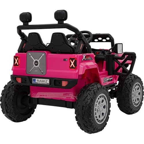 OFF ROAD Prędkość pojazdu Różowy