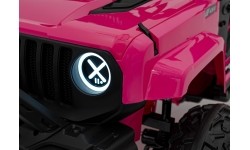 OFF ROAD Prędkość pojazdu Różowy