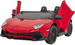 Pojazd elektryczny Lamborghini Aventador SV Red