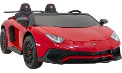 Pojazd elektryczny Lamborghini Aventador SV Red