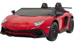 Pojazd elektryczny Lamborghini Aventador SV Red
