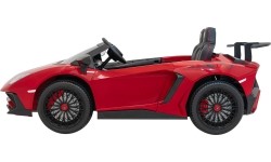 Pojazd elektryczny Lamborghini Aventador SV Red