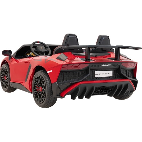 Pojazd elektryczny Lamborghini Aventador SV Red