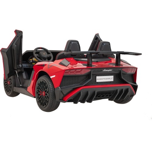 Pojazd elektryczny Lamborghini Aventador SV Red