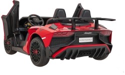 Pojazd elektryczny Lamborghini Aventador SV Red