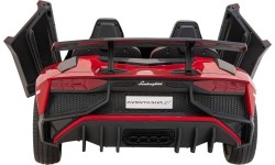 Pojazd elektryczny Lamborghini Aventador SV Red