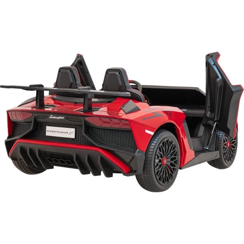 Pojazd elektryczny Lamborghini Aventador SV Red