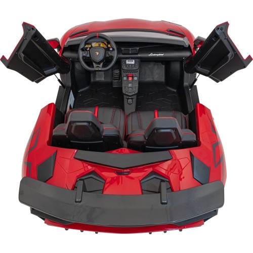 Pojazd elektryczny Lamborghini Aventador SV Red